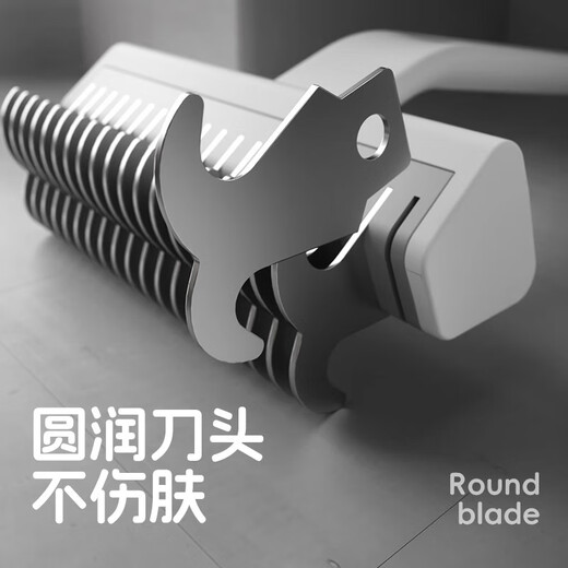 POPOCOLA Cat Knotting Comb Long-haired Cat Double-sided Knotting Comb Pet Dog Special De-floating Hair Combing Artifact for Thinning Pet Double-sided Knotting Comb Double-Hook Design