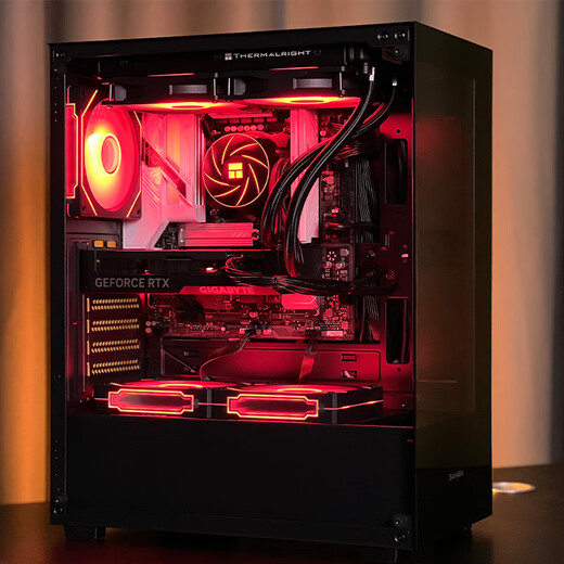 Gigabyte Core i5 14600KF desktop assembly computer host RTX5060Ti game high-end e-sports independent display live broadcast design rendering complete machine four U5 245KF | Gigabyte RTX5060Ti