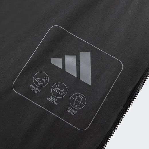 Adidas Jinlang Sports Men's Warm Core Technology Warm 600 Puff Hooded Duck Down Bread Down Jacket JV6187 Picture Color XL