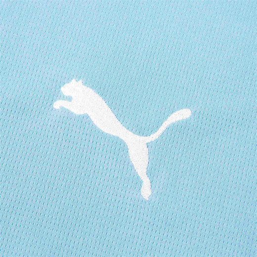 PUMA Manchester City home fan version jersey moisture-absorbent quick-drying short-sleeved T-shirt men's sports top 775075 light blue-sea blue-01 M (175/96A)