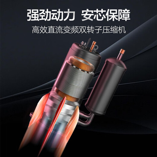 AUX central air conditioning duct machine 4P5P6P one to four/one to three/one to five one to six multi-online variable frequency first-level energy efficiency embedded air conditioner one price all-inclusive 7 horses first-level energy efficiency 180 one-to-seven upgraded model