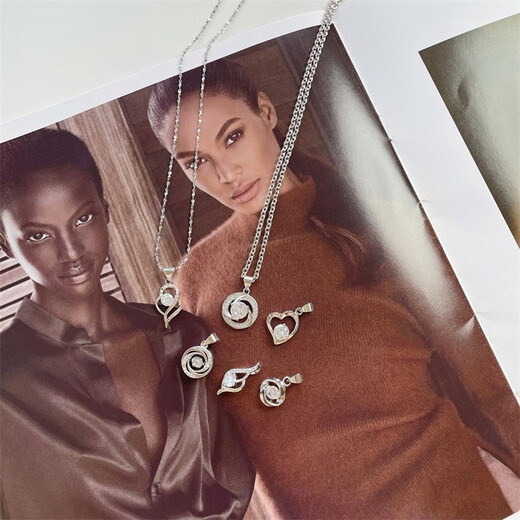 Out of the old Phoenix Gold Store quality pt950 platinum single pendant Pt950 platinum colorfast moissanite diamond 18 small waist