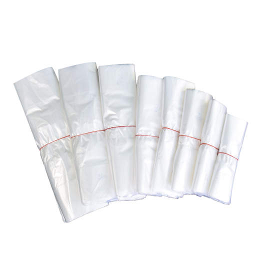 Green orange white transparent plastic bag thickened food bag vest bag handbag takeout bag storage bag disposable shopping bag 33*52