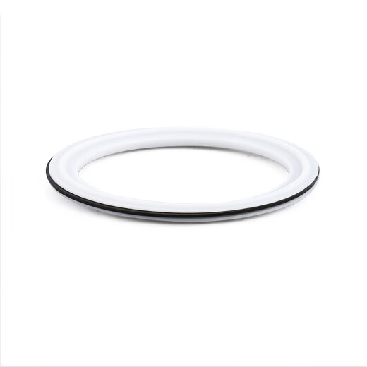 Lihaitun EPDM PTFE sandwich composite quick-install clamp joint gasket composite gasket sandwich corrosion-resistant seal ring PTFE + EPDM 51 chuck 64