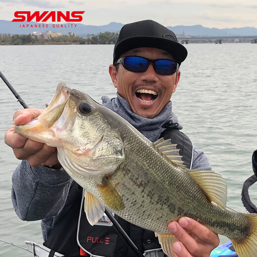 SWANS professional fishing glasses Luya special polarizer sea fishing sunglasses for men and women outdoor sports sunglasses imported from Japan fisherman style WA7-0168