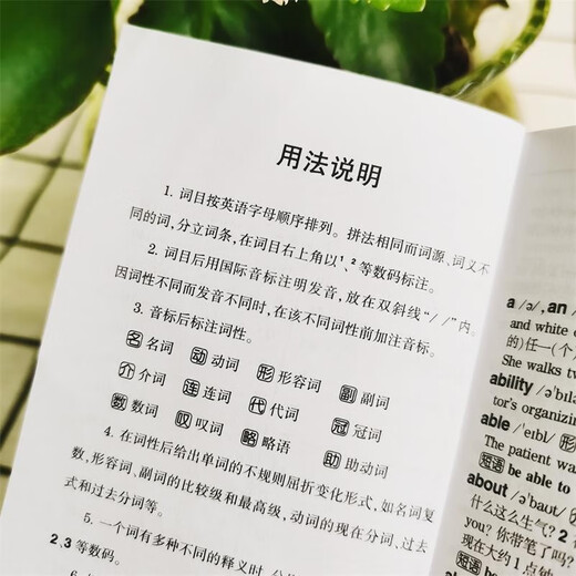 中考英语2600词（口袋本）中学生英语词典 便携装 中考 英语词点 词汇