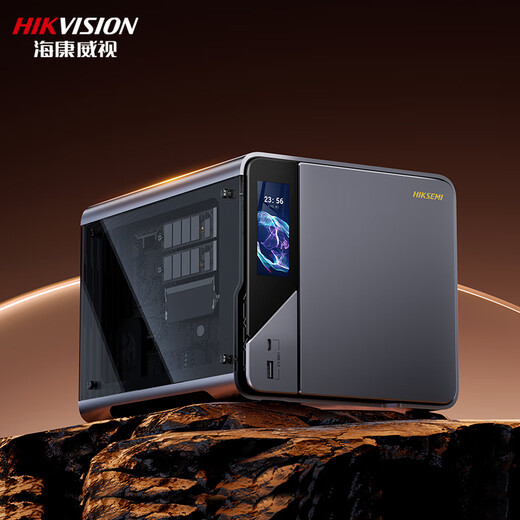 海康存储(HIKSEMI)海康威视私有云R1 16G 六盘位网络存储服务器 家用NAS网盘相册备份文件共享手机平板扩容监控录像