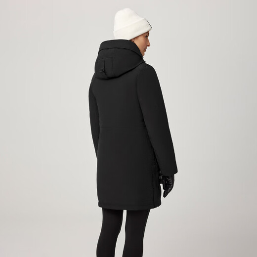 加拿大鹅（Canada Goose）Toronto 女士派克大衣户外休闲外套大鹅羽绒服 经典升级 1049W 381 黑色/黑色 S