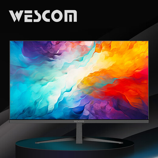 WESCOM31.5英寸4k超高清大屏幕 广视角微边框 商用办公设计监控壁挂台式电脑显示器 C32VU