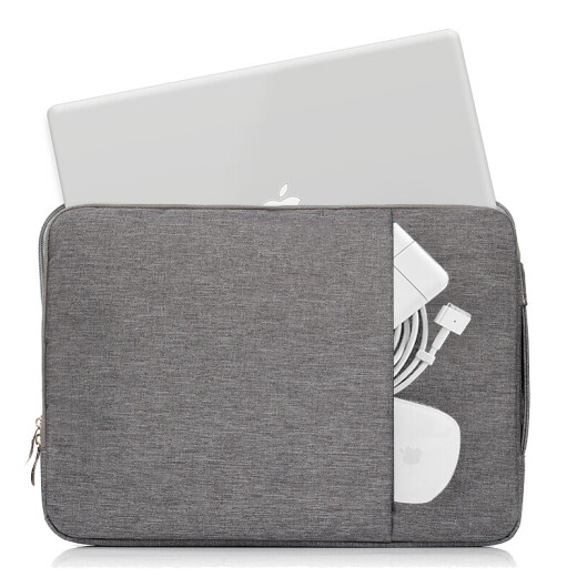 YOMO Apple Asus Honor Xiaomi Dell Lenovo laptop bag MacbookPro/air liner bag protective cover 15.6-inch shock-absorbing storage bag dark gray