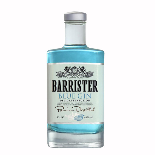 百利斯特(BARRISTER)杜松子酒金酒 俄罗斯原瓶进口洋酒高度烈酒礼盒 杜松子果味40度 700mL 1瓶