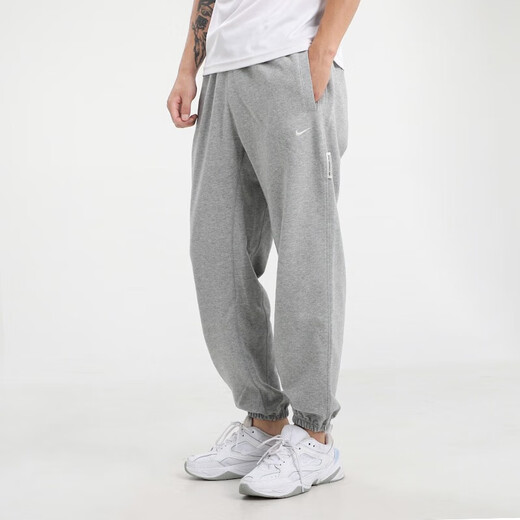 Nike (NIKE) pants men's sweatpants casual cuffed pants long pants sports pants men's running pants 6366 thin BV2763-063 pure cotton leggings breathable M120-130Jin Jin equals 0.5 kg