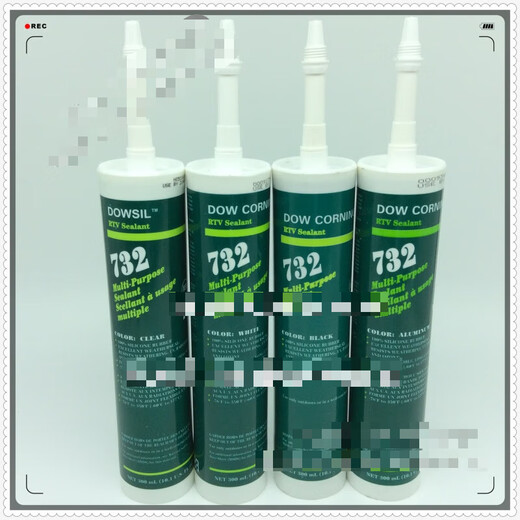 DOW 732/DOW CORNING 732 glass glue/sealant/aluminum color NSF food grade certified glue white