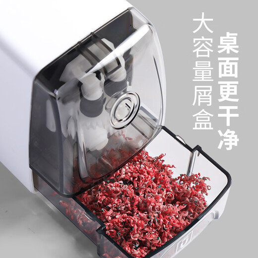 M&G Premium Pencil Sharpener, Pencil Sharpener, Multifunctional Children's Hand-cranked Metal Primary School Student's Automatic Lead Insertion Manual Drill Pen Knife Pen Turner Large Pen Pen Peeling Machine Pencil Sharpener Jane Series