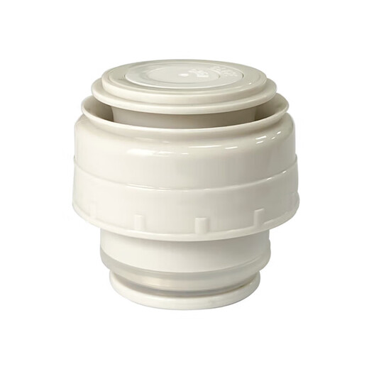 Wumingjijing thermos cup lid cup lid accessories thermos pot inner cover kettle lid anti-leak water cup thermos flask interior 4.5 medium white edge orchid