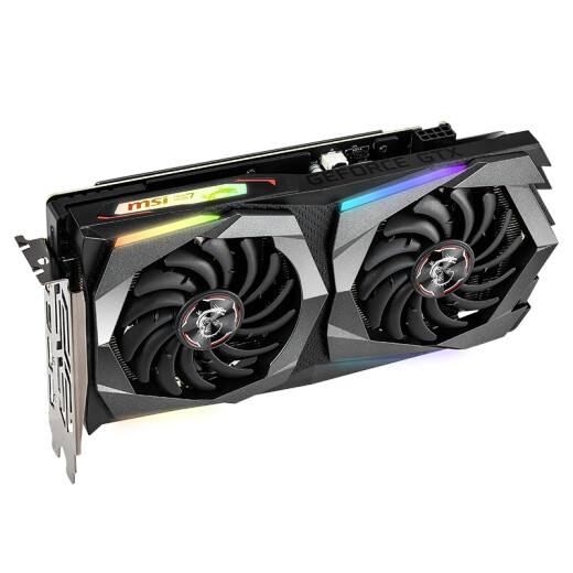 MSI GeForceGTX1660TiGAMINGX6GD61875MHz flagship computer independent gaming e-sports graphics card