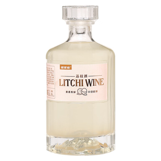 堰掌柜荔枝酒果酒微醺少女酒女士低度甜酒高颜值适合女生喝500ml