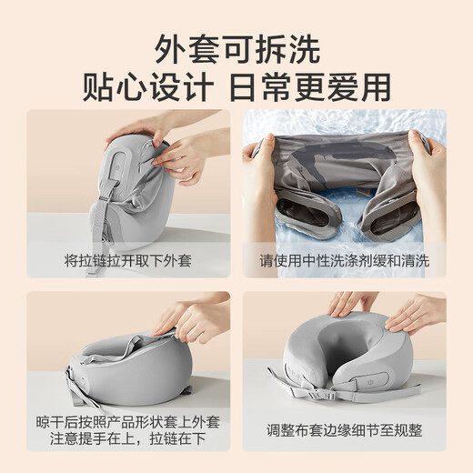 Made in Tokyo, U-shaped cervical spine massager pillow, neck pillow, shoulder and neck massager, neck massager, cervical spine massager, massage pillow, travel birthday gift for women, New Year's gift for men