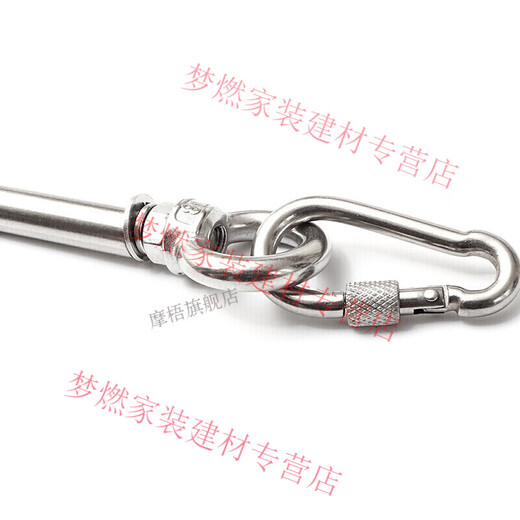 Shantou Lincun lock buckle rope buckle safety buckle nut spring buckle carabiner chain connection buckle mother M11*120 standard type 10 prices