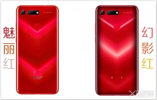 Honor is suitable for V20 original battery protection back cover, back shell PCT-AL10 rear screen glass back, V20 charming blue ribbon frame