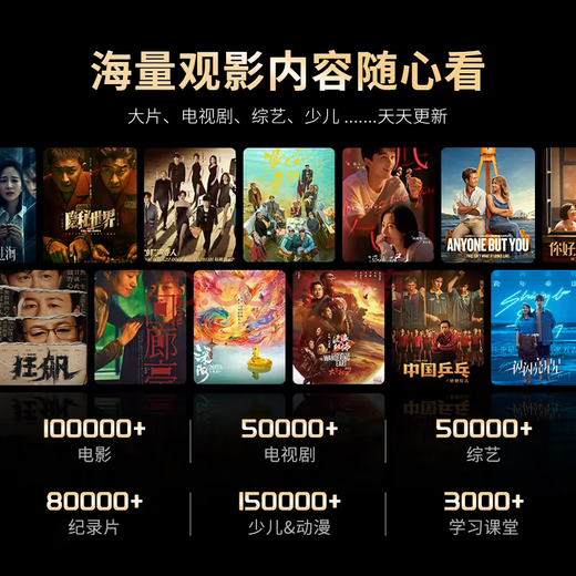 Mankewei WiFi-Universal-TV-Netzwerk-Set-Top-Box, vollständiges Netzwerk, permanente Set-Top-Box, HD-Fernsehen fürs Leben, kostenlose 4K-Premium-Version – Live-Übertragung + Film und Fernsehen, Dualband-5G-Flaggschiff-Modell