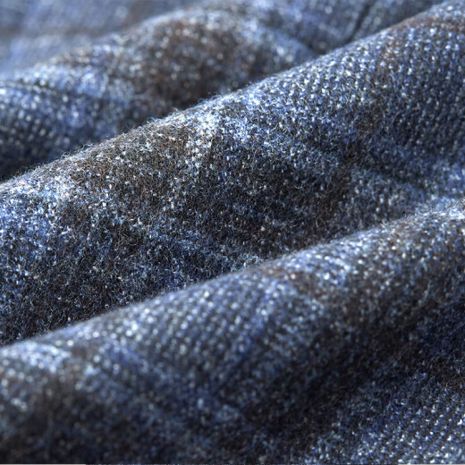 VICUTU suit jacket business plaid wool suit for men VBS20310398 blue gray plaid 175/96B