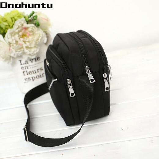 Daohuatu new nylon women's bag crossbody bag business wallet waterproof Oxford cloth bag backpack crossbody bag shoulder bag purple