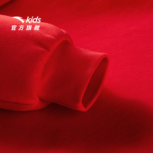 Anta children's dress girl's Cocos New Year knitted dress 362519303 He red-2 120