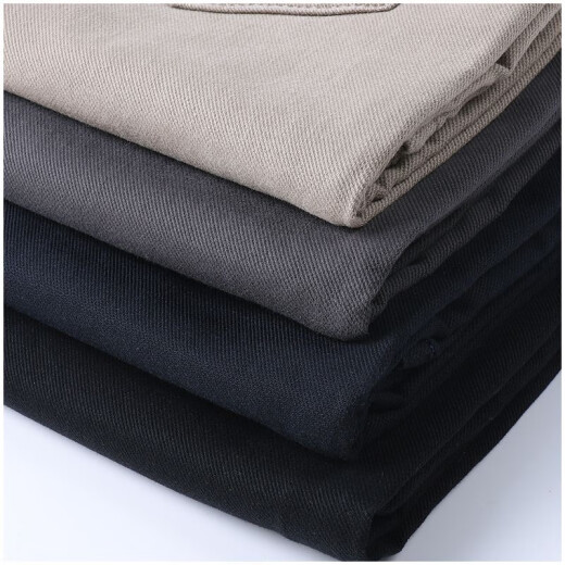 Thunderbolt Caesar new spring and summer thin jeans for men soft and comfortable straight twill elastic casual high-quality denim 2575# khaki 33