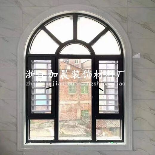 维诺亚拱形窗套弧形门套仿大理石半圆门框背景墙边框门洞垭口装饰压边条 单弧形线条定制(尺寸颜色请咨询) 颜色尺寸定制(不含)