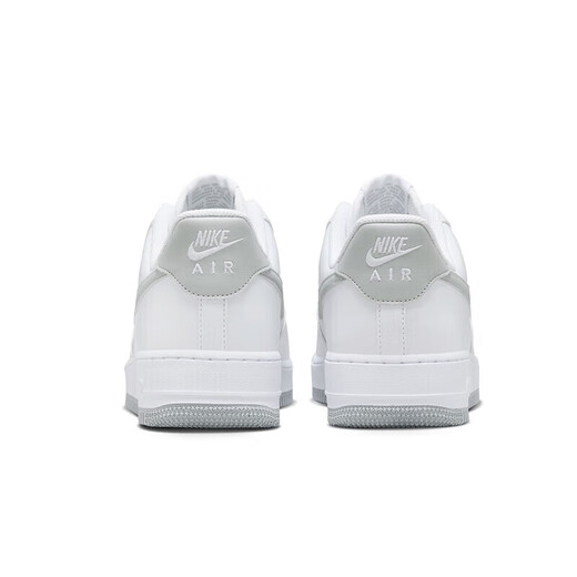 Nike NIKE cushioning sneakers men's Air Force 1 AIR FORCE 1 sneakers FJ4146-100 white gray 41