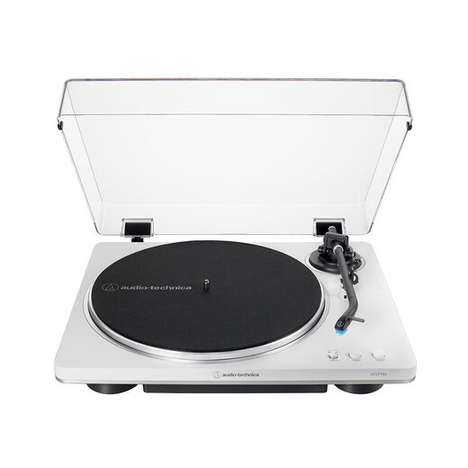 Audio-technica Audio-technica AT-LP70X vinyl record player LP vinyl record player retro fever gramophone record player white/silver record player (WS)