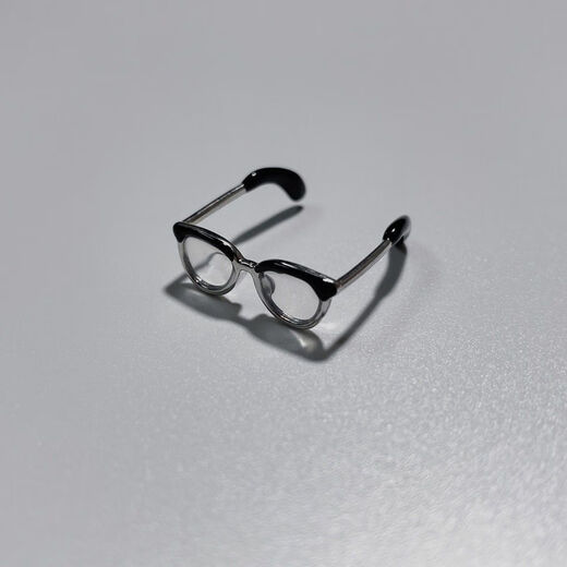 He Niang Open Ring Adjustable Ring Fashion New Style Student Men and Women Small Eye Ring Adjustable Size