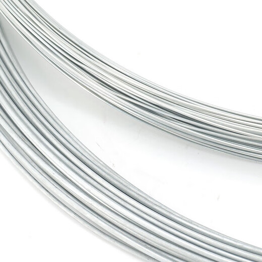Bingyu Galvanized Iron Wire Industrial Construction Site Construction Wire Bundling Wire Tie No. 12 Thick 2.8mm 5kg Long About 103 Meters/Roll BYT-202