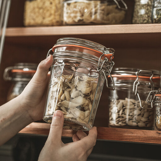 KILNER British glass sealed jar food grade storage jar household grain storage jar wine pickle storage jar York 350ml