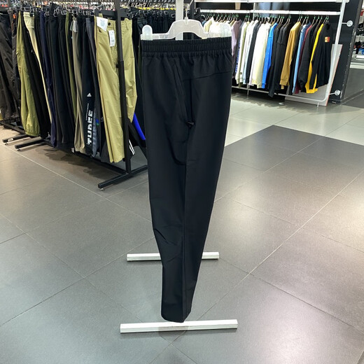 Under Armor woven quick-drying straight-leg sweatpants men's spring and autumn running training pants light gray 23600701-009 M