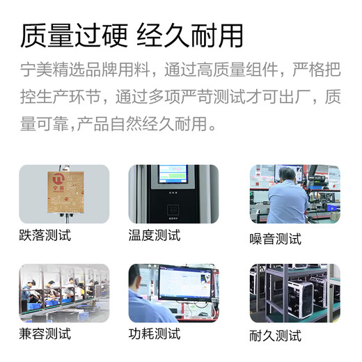 Ningmei i5 12400F/T400/P620 video editing 3D rendering graphic designer office desktop host DIY assembly computer video editing 14th generation i5+32G+T400 4G professional graphic designer host