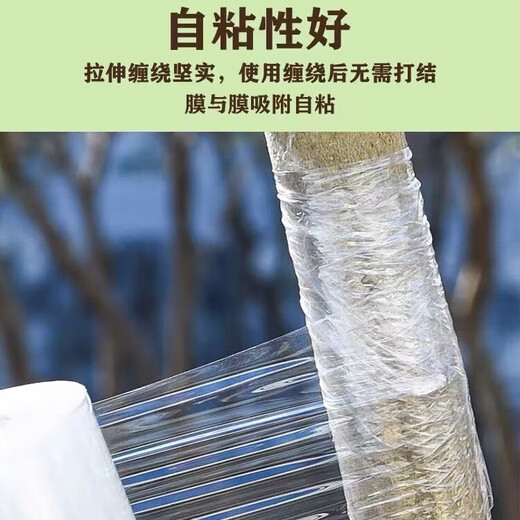 3-15cm wide small roll stretch film packaging film pe takeaway sealing film packaging stretch film industrial cling film short grafting film vegetable wrapping film factory direct sales wholesale width 3cm about 200 meters 1 roll