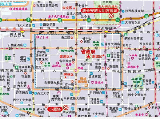 Карта Shaanxi 2025 Провинция Шэньси Правительственная транспортная местность 1068*749 мм 749 мм