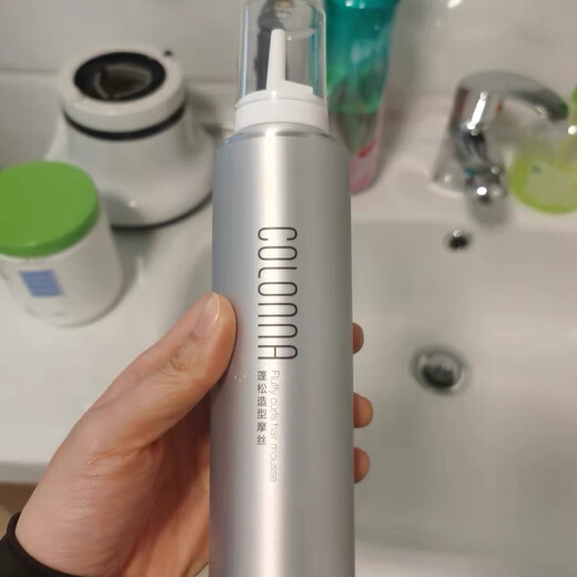 InIN Crona fluffy styling snow mousse foam hair wax moisturizing curls elastic wool curl 1 bottle