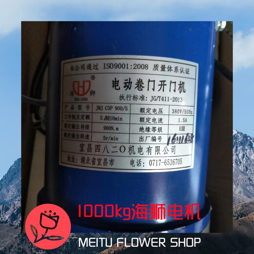 Original Yichang 4820 Sea Lion 800KG fireproof rolling shutter door motor FJJ660-3P-X host 1000kg fireproof single machine