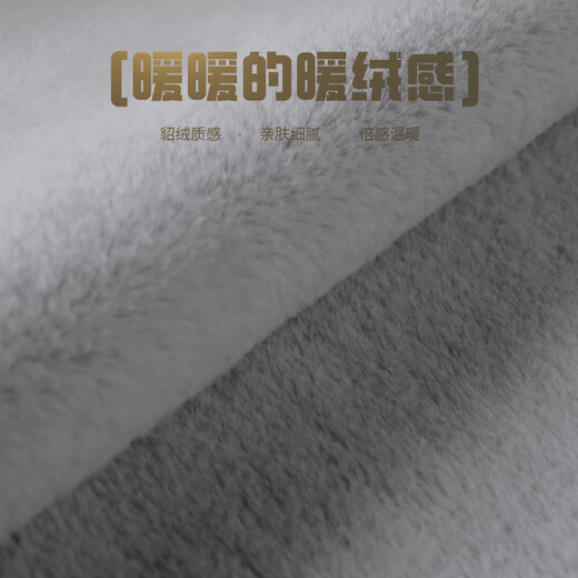 Purple wind chime plush car steering wheel cover winter steering wheel protective cover winter handlebar cover Civic Lavida Magotan Audi a6 thick plush - black round round