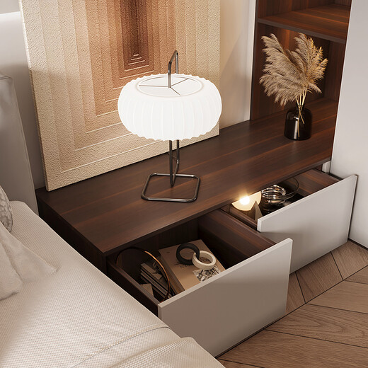 Lin's Home Whole House Customized Home Wardrobe Customized Bedroom Customized Master Bedroom Wardrobe Light Luxury Large Cloakroom Cabinet Combination Customized Gold