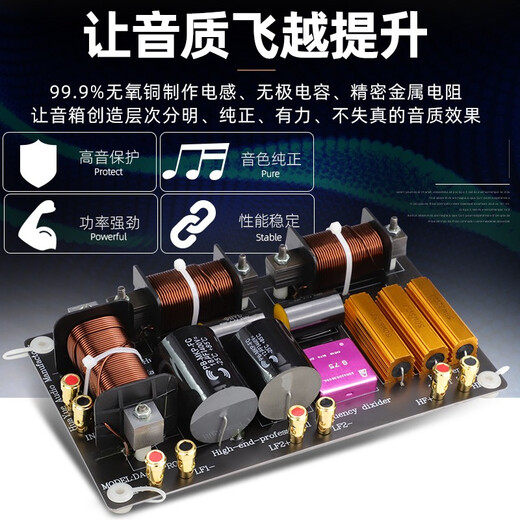 Suly professional KTV speaker crossover 12-inch stage single 15-inch two-way one high and one low double 15-inch three-way two low one high 18-inch high-power audio bass crossover 6625