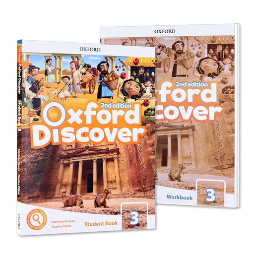 牛津探索发现系列第二版 Oxford Discover【3级】学生书+练习册【赠单词默写本+音频+在线练习/答案】CEFR A2-B1 7-13岁剑桥KET考试推荐 英文进口原版
