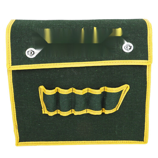 XMSJ thickened wear-resistant canvas tool bag repair electrician bag storage bag multi-functional hardware labor insurance construction site medium bag large bag thickened wear-resistant small waist bag