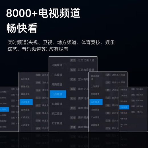 鲸威 【wifi直连送VIP】海思芯网络电视盒子机顶盒无线wifi高清直播投屏高清全网通 升级款【5G双频蓝牙语音-2+8G全网通VIP卡】