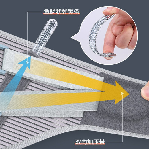 Nuotai (nuotai) waist support belt for waist disc and psoas muscles, breathable waist support, sedentary artifact, long standing summer belt for men and women, L size, waist circumference 77-107cm, 2 feet 3-3 feet 2, waist support upgrade, gift box packaging