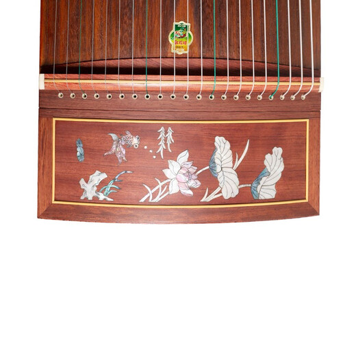 Dunhuang Brand Guzheng Principiante 696D/694KK Examen de Grado Profesional Examen de Rendimiento Doble Grúa Chaoyang Shanghai Instrumento Nacional 1 694L Lotus Pond Moonlight + Paquete de Regalo