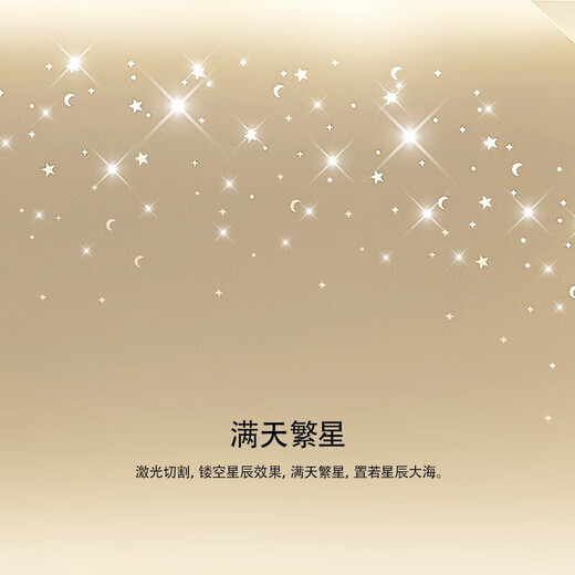 NVC living room ceiling lamp package modern Zhongshan simple Nordic creative starry sky atmosphere starlight lamp star rain package installation